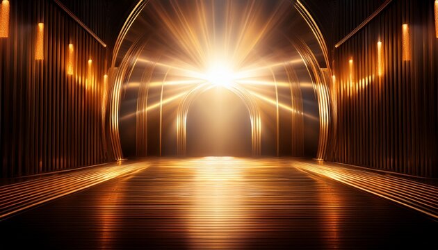 embrace the brilliance a luminous stage awaits beckoning towards center stage
