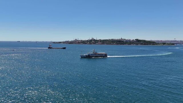 istanbul historical peninsula and ferry