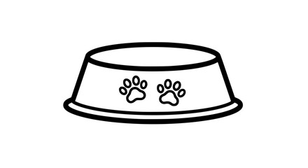 Fototapeta premium Vector for food bowl