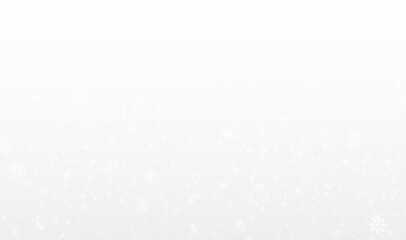 Realistic winter snowflakes background for seasonal design, adding festive sparkle and atmosphere. Transparent-background snow overlay in PNG format.
