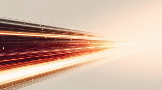 Abstract light trails illustration representing speed and motion with vibrant colors creating a dynamic and modern visual experience for artistic designs - Powered by Adobe