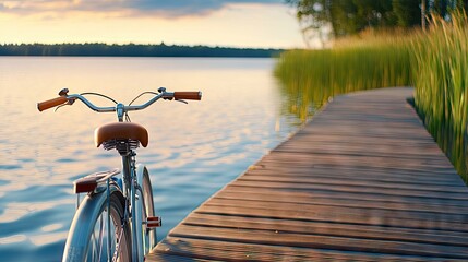 A vibrant orange convertible cruises along a stunning coastal road with breathtaking ocean views basked in bright sunlight