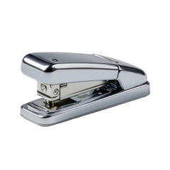 Metal stapler on a clean desk ready for use at the office