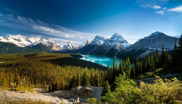 photos of mountain landscapes in western canada