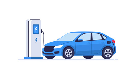 Electric Vehicle Charging Station Sustainable Transportation and Clean Energy green energy