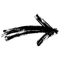 Right Arrow Hand Drawn Scribble