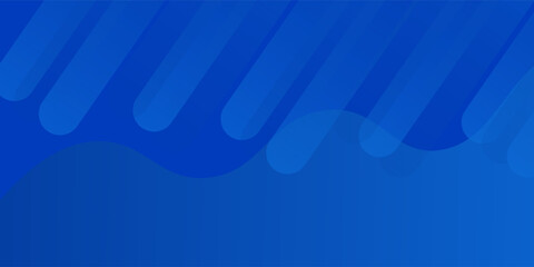 Abstract blue background and curve shape, background with copy space for design, vector.