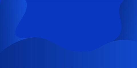 Abstract blue background and curve shape, background with copy space for design, vector.