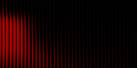 Colorful gradient background with ripple effect in blue, red, and purple creates an aesthetic backdrop