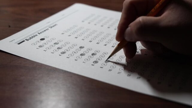 questioning you answer on a school test, changing mind and correcting your answer