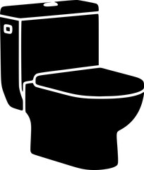 Bathroom Toilet Fixture Icon
