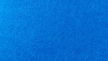 Rich Royal Blue Felt Fabric Texture Macro Background with Fine Fiber Detail