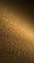 Macro view of countless tiny sand grains forming natural textures, illuminated by gentle light, showcasing the intricate beauty of the micro world ,environment ,peaceful ,geology