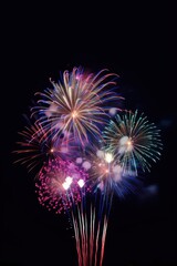 Firework fireworks outdoors night.