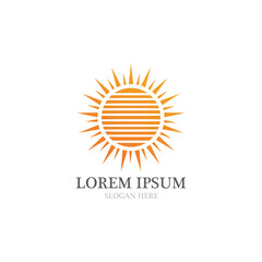 Sun Vector illustration Icon