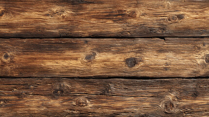 Close-up of weathered wooden planks, showcasing natural texture and grain