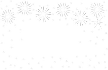 2026 Happy New Year white text with sunlight on white background 