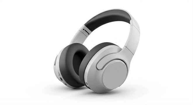 headphones isolated on white background