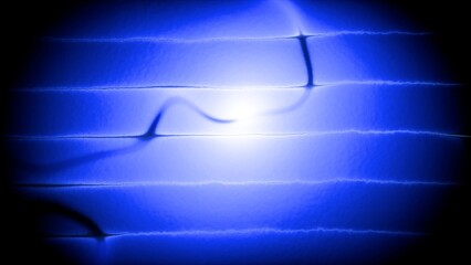 Futuristic Blue Abstract Data Curve Background, Digital Technology Growth Graph and Financial Analysis Concept, fractal glass