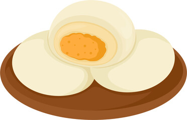 illustration glutinous rice dumpling