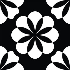 Delicate circular blossom outlines arranged into soft floral rhythm Seamless Pattern Design
