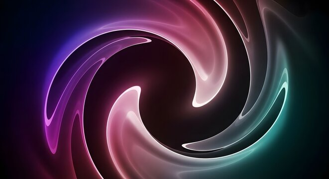 Abstract swirl of vibrant colors creates a mesmerizing and dynamic design