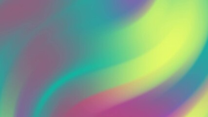 Colorful abstract fluid gradient with yellow and purple waves - Powered by Adobe