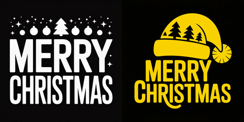 Creative Merry Christmas designs celebrate the holiday spirit