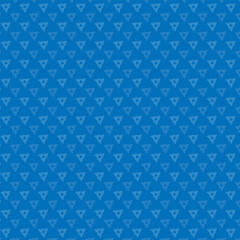 Small white flowers pattern doodle shapes motif continuous classic blue background. Modern floral fabric design textile swatch ladies dress, men's shirt all over print block.