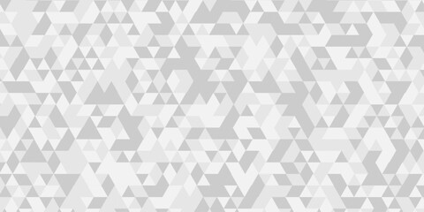 Abstract low polygon cubic white and gray vector poly triangle texture geometric pattern composed of triangular. geometric wall tile and metal cube background triangle wallpaper design.	
