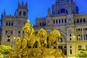 Statue of Cybele, Madrid, Spain
