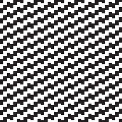 Fototapeta premium rectangular geometric pattern, black and white vector illustration