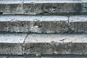 Old stone steps leading up