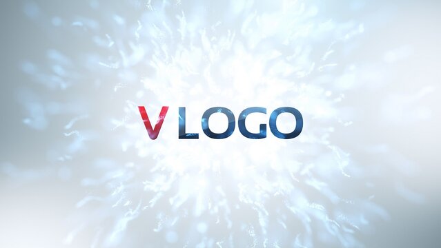 Bright Explosion Logo Intro