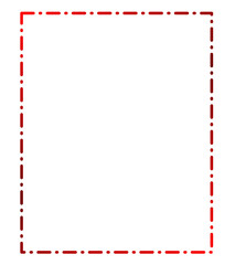 Fototapeta premium Frame for design, line and dot combination
