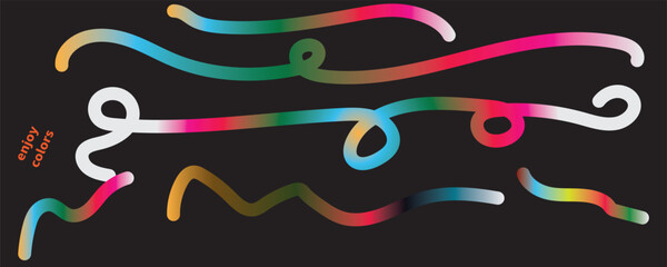 vector illustration of a black and white background