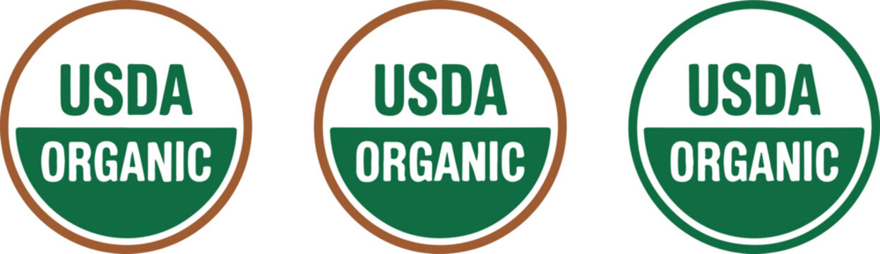 Organic usda certification seal