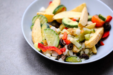 Frozen vegetables. healthy food. kitchen