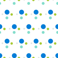 Colorful Dots Seamless Pattern Design