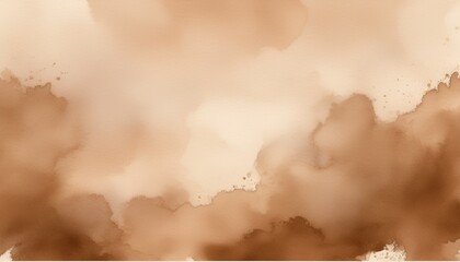 watercolor brown background watercolor background with clouds