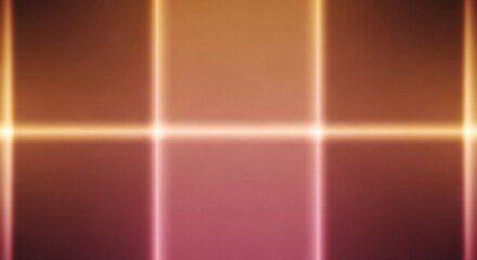 Dynamic glowing grid lines on a vibrant gradient background for modern designs