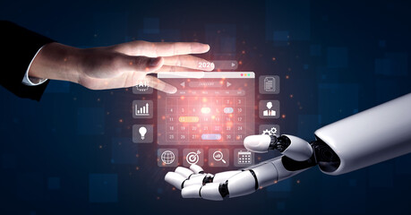 AI managing 2026 schedules and business calendars, automating event planning and optimizing productivity across organizational workflows Parse