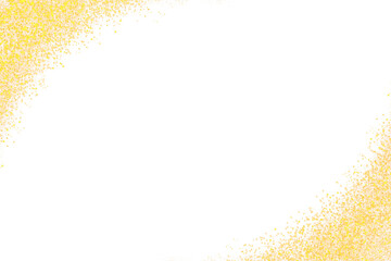 golden paint splash frame