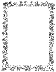 Vectors FRAME OF FLOWERS.ai