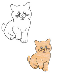 
Fill crayon color as same given worksheet.
