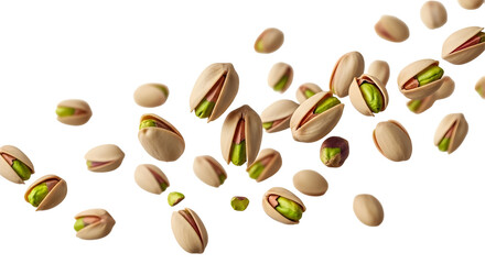 green cardamom, cardamom pod, elaichi, spice seed isolated on white background