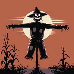 Evil Grin Scarecrow Nightmare