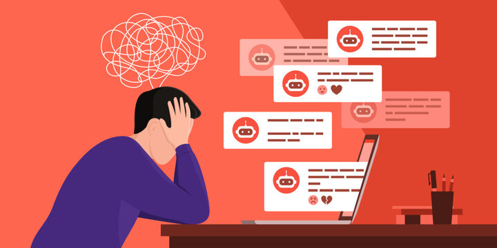 User experiencing AI psychosis and paranoia