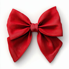 Festive red bow adds elegant cheer to holiday gifts and celebrations