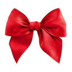 Elegant red bow adds festive cheer to gifts and holiday decorations